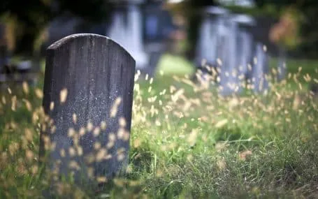 Planning a burial