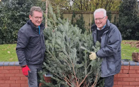 Katharine House Christmas tree recycling scheme returns