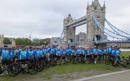 Cycle London to Paris 2027