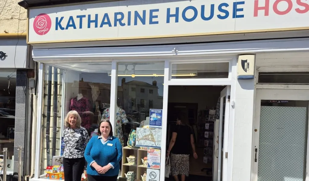 Bicester charity shop